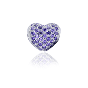 CH1000086---Charm-Heart-Purple-em-Prata CH1000086---Charm-Heart-Purple-em-Prata