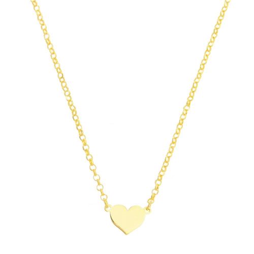 Gargantilha-Coracao-em-Prata-com-Banho-de-Ouro