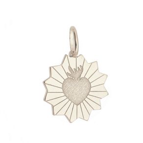 Pingente-Sagrado-Coracao-em-Prata-com-Banho-de-Rodio Pingente-Sagrado-Coracao-em-Prata-com-Banho-de-Rodio