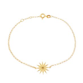 Pulseira-Estrela-Prata-Banho-Ouro-PU6000003-|-Colecao-Pura-Vida Pulseira-Estrela-Prata-Banho-Ouro-PU6000003-|-Colecao-Pura-Vida