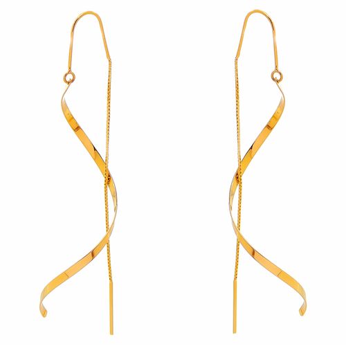 Brinco-Fita-em-Ouro-18K-|Colecao-Divas