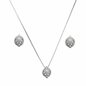 Conjunto-Perola-Lovers-com-Perola-e-Zirconias-em-Prata-e-Rodio--|Perola-Lovers Conjunto-Perola-Lovers-com-Perola-e-Zirconias-em-Prata-e-Rodio--|Perola-Lovers