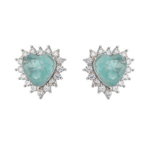 Brinco-Coracao-com-Zirconia-Brancas-e-Turmalina-em-Prata-|-Colecao-Lumiere Brinco-Coracao-com-Zirconia-Brancas-e-Turmalina-em-Prata-|-Colecao-Lumiere