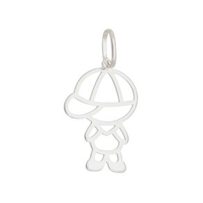 Pingente-Menino-em-Prata-com-Rodio-|Colecao-Mom-Lovers Pingente-Menino-em-Prata-com-Rodio-|Colecao-Mom-Lovers