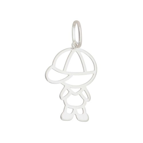 Pingente-Menino-em-Prata-com-Rodio-|Colecao-Mom-Lovers