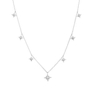 Gargantilha-Chocker-Estrelas-com-Zirconias-Brancas-em-Prata-e-Rodio Gargantilha-Chocker-Estrelas-com-Zirconias-Brancas-em-Prata-e-Rodio