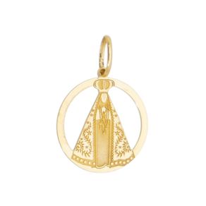 Pingente-Nossa-Senhora-Aparecida-em-Ouro-18K Pingente-Nossa-Senhora-Aparecida-em-Ouro-18K