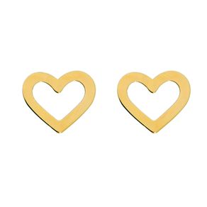 BrincoCoracaoVazadoemOuro18K BrincoCoracaoVazadoemOuro18K