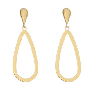 Brinco-Longo-Gota-em-Ouro-18K Brinco-Longo-Gota-em-Ouro-18K