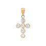 Pingente-Cruz-Cravejada-com-Topazio-Branco-em-Ouro-18K-