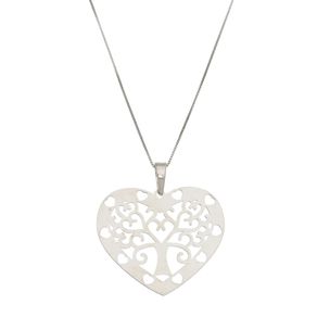 Pingente-Mandala-Arvore-do-Amor-em-Prata-e-Rodio Pingente-Mandala-Arvore-do-Amor-em-Prata-e-Rodio