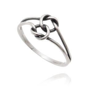 Anel-Aro-Duplo-em-Prata-Envelhecida Anel-Aro-Duplo-em-Prata-Envelhecida