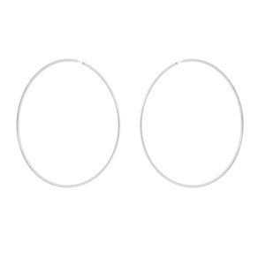 Brinco-Argola-Grande-70mm-em-Prata-e-Rodio Brinco-Argola-Grande-70mm-em-Prata-e-Rodio