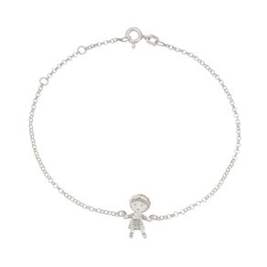 Pulseira-Buneka-em-Prata-e-Rodio Pulseira-Buneka-em-Prata-e-Rodio