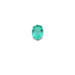 Pingente-Oval-em-Prata-com-Zirconia-Verde Pingente-Oval-em-Prata-com-Zirconia-Verde