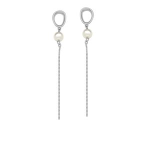 BrincoPeroladoNavetesemPratacomZirconiaBranca BrincoPeroladoNavetesemPratacomZirconiaBranca