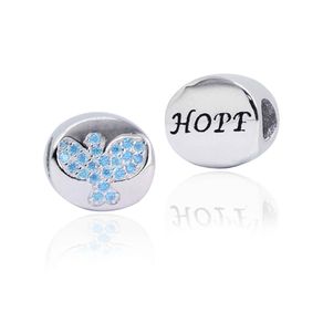 Pingente-Paz-Zirconia-Azul-em-Prata-CH1000079 Pingente-Paz-Zirconia-Azul-em-Prata-CH1000079