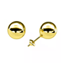 Artllure-Brinco-Bola-10mm-em-Ouro-18K
